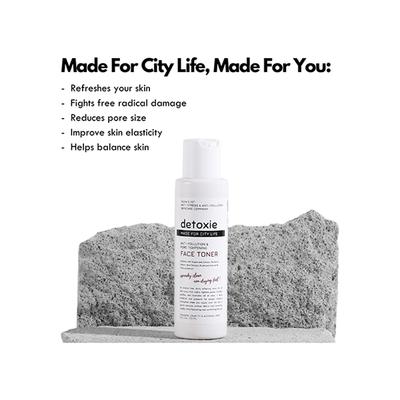 Detoxie Anti-Pollution & Pore Tightening Face Toner 100 ml - Toners