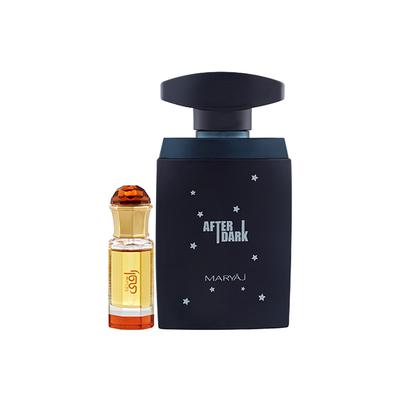 Ajmal Mukhallat Raaqi Concentrated Perfume Oil Floral Fruity And Maryaj After Dark EDP Woody Aromatic Perfume 110 ml - Perfumes (Edt/Edp)
