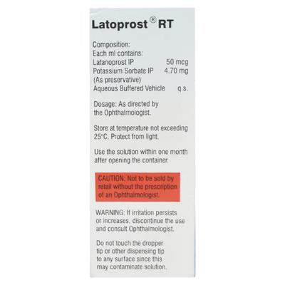 Latoprost RT Eye Drops 2.5ml - Glaucoma-Ant