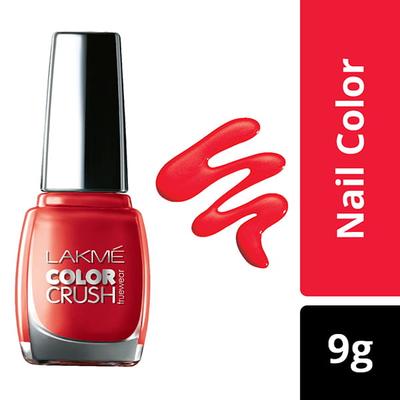 Lakme True Wear Color Crush Nail Color Reds 31 9 Ml - Nail Polish