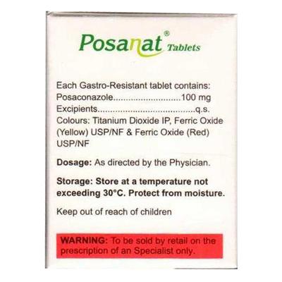 POSANAT Tablet 10's - Fungal Infections-Anf