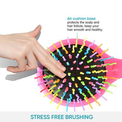 Vega Rainbow Hair Brush for Men and Women (R17-CB) 80 gm - Hair Brushes
