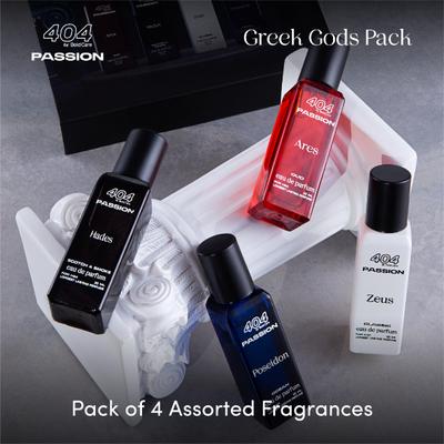 Bold Care 404 All Flavours Greek Gods Longest Lasting EDP Perfumes, 20ml each 4's - Men Perfumes (Edt/Edp)