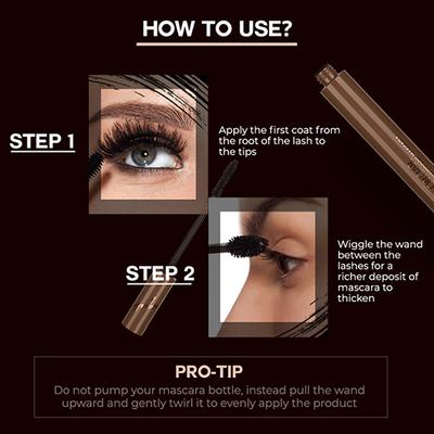 Colorbar X Jacqueline Active Swim Proof Mascara Dive In -001 10ml - Mascaras