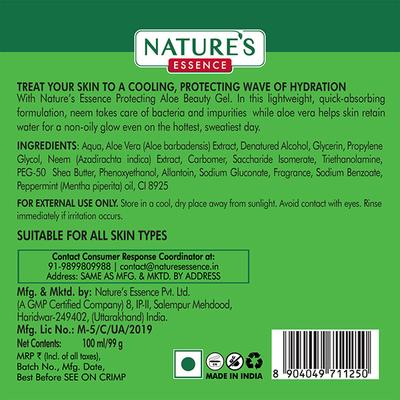 Nature's Essence Aloe Beauty Gel with Neem 100 ML (N) - Perfumes (Edt/Edp)