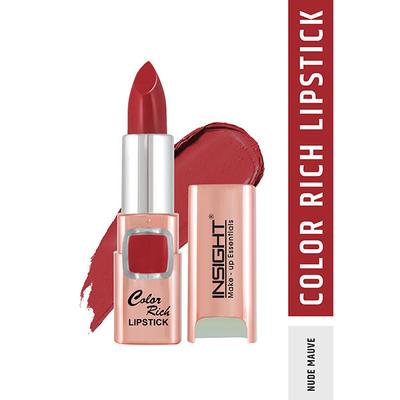 Insight Cosmetics Color Rich Lipstick - Nude Mauve 4.2 gm - Lipsticks