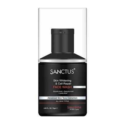 Sanctus Skin Whitening & Cell Repair Face Wash 75 gm - Face Washes