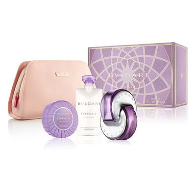 Bvlgari Amethyste Gift Set (Eau de Toilette65ml + Soap75G + BL75ml)(40115) 215 ml - Perfumes (Edt/Edp)