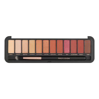 Profusion Amber Eyes Makeup Case 12 gm - Eye Shadow Palettes