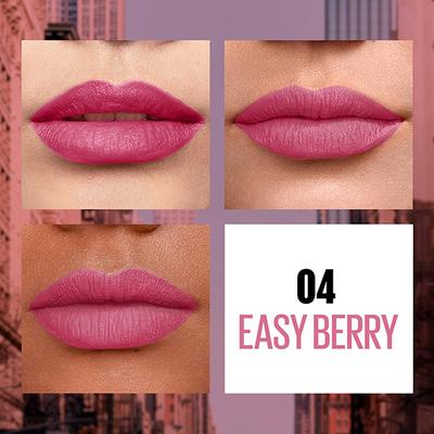 Maybelline New York Sensational Liquid Matte Lipstick 04, Easy Berry 7 gm - Liquid Lipsticks
