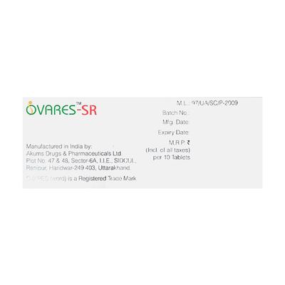 Ovares SR Tablet 10'S - Hormonal Therapy-Oth