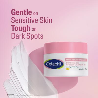 CETAPHIL BRIGHT HEALTHY RADIANCE SPF 15 BRIGHTENING DAY PROTECTION Cream 50gm - Body Sunscreen
