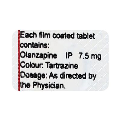 Olapin 7.5mg Tablet 10'S - Schizophrenia-Aps