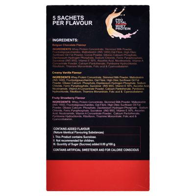 Prototal Whey Protein Sachet 15X40gm - Supplements-Ent