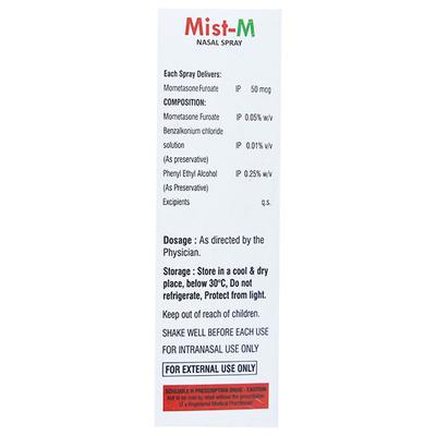 MIST M Nasal Spray 2ml - Nasal Congestion-Nas