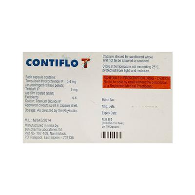 CONTIFLO T Capsule 10's - Bladder And Prostate Disorders-Dru