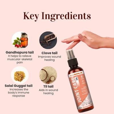 Sunova Joint Care Oil 100 ml - Pain Relief Oil