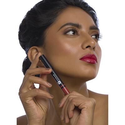 SUGAR Cosmetics Plush Crush Creme Crayon Lipstick - 05 Mauve Mama (Warm rose mauve) 1.8 gm - Lip Crayons