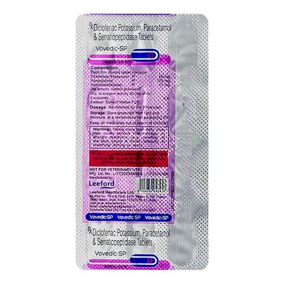 VOVEDIC SP Tablet 10's - Pain relief-Nsa