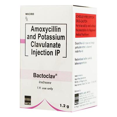 Bactoclav 1.2Gm Injection 1's - Bacterial Infections-Pen