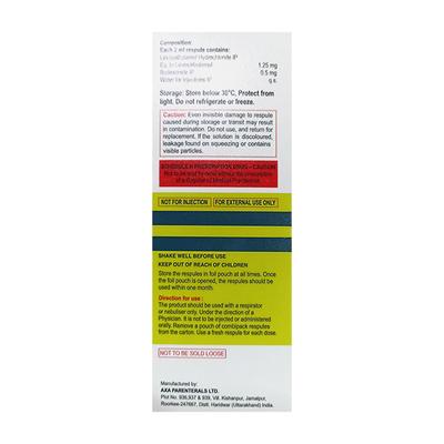 WELBUSOL B 0.5 Respules 5x2ml - Asthma/COPD-Ast