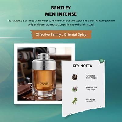 Bentley For Men Intense Eau de Parfum 100 ml - Men Perfumes (Edt/Edp)