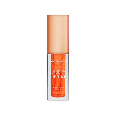 Profusion Cosmetics Juicy Lip Tint Nourishing Lip Oil Curious Coral (4.5ml) - Lip Stains & Tints