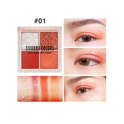 Sivanna Colors Moon & Star Mini Palette - HF6040 01 03 gm - Face Palettes