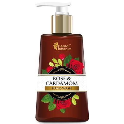 Oriental Botanics Rose & Cardamom Hand Wash - With Neem, Shea Butter 250 ml - Soaps