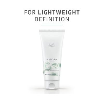 Wella Professionals NUTRICURLS Detangling Conditioner for Waves & Curls 200 ml - Conditioners