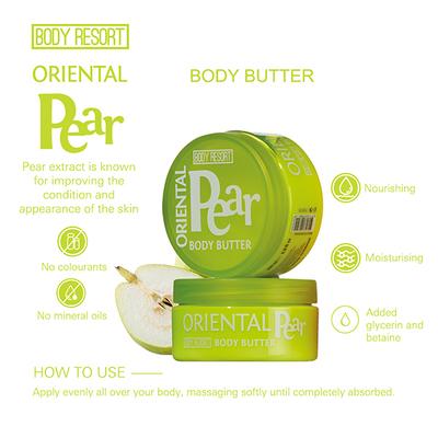 MADES Body Resort Clear Lime Jar Body Butter 200 ml - Shower Gels & Body Wash