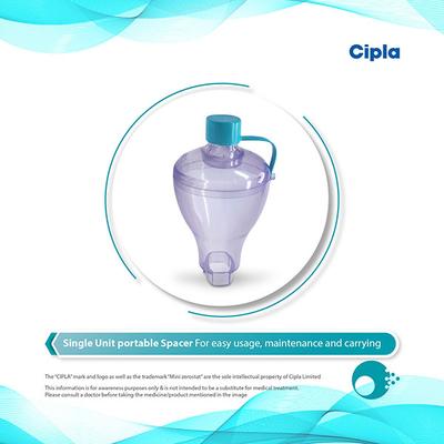 Mini Zerostat Spacer Device 1's - Asthma/COPD-Ast