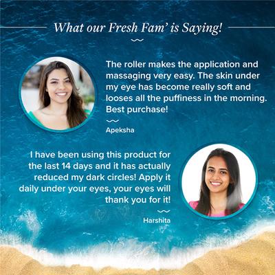 Aqualogica Glow Plus Luminous Under Eye Gel 20 gm - Under Eye Creams & Serums