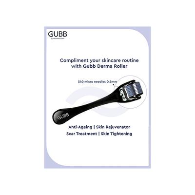 Gubb Derma Roller 0.5 Needle Grey 160 gm - Derma Rollers
