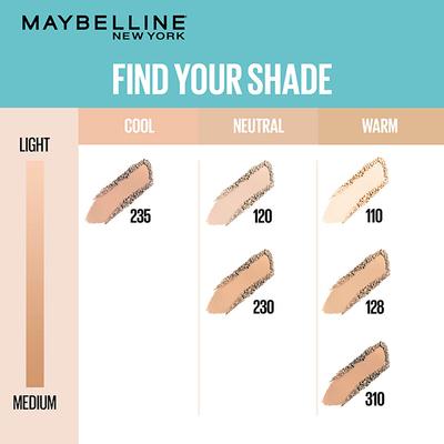 Maybelline New York Fit Me Matte + Poreless Powder Foundation 24 Hr Oil Control SPF44/Pa++++ 120 9 gm - Foundation