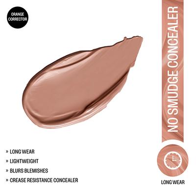 Insight Cosmetics No Smudge Concealer - Orange Corrector 5 gm - Concealer