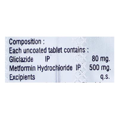 GLYCLAZAR M Tablet 10's - Diabetes-Ant