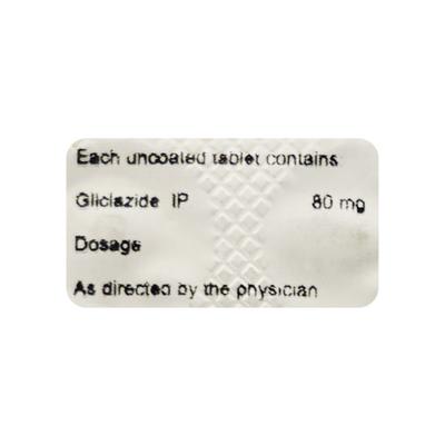 Glizato 80mg Tablet 15'S - Diabetes-Ant