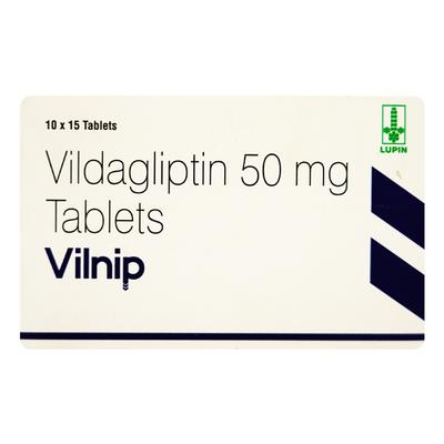 VILNIP 50mg Tablet 15's - Diabetes-Ant
