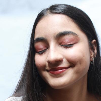 DISGUISE Satin Smooth Eyeshadow Squares, Metallic Pink Lychee 207 4.5 gm - Eyeshadow, Bases & Primers