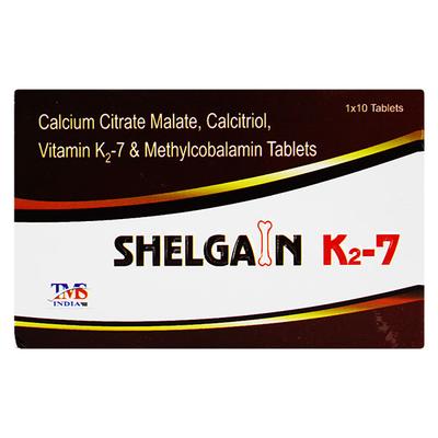 SHELGAIN K2 7 Tablet 10's - Supplements-Vam