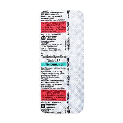 Thioril 10mg Tablet 10'S - Schizophrenia-Aps