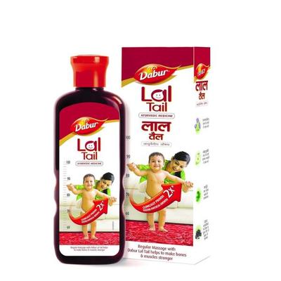 Dabur Lal Tail Massage Oil 100 ml with Free Dabur Baby Soap 50 gm - Baby Skin Care