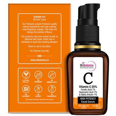 St.Botanica High Potency Facial Serum - C 20 ml - Facial Kits