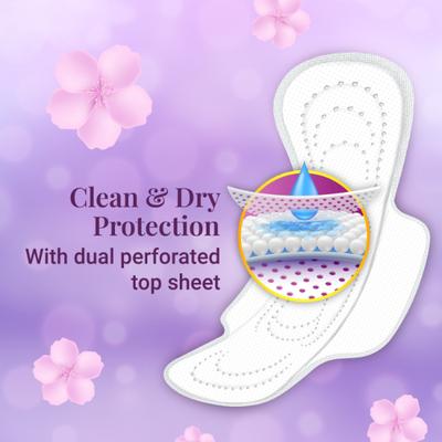 NIINE Ultra Thin Dry Comfort Sanitary Napkins XL+ (320mm) 50's - Sanitary Napkins