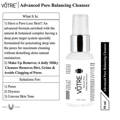 Votre Advanced Pore Balancing Cleanser 50 ml - Face Wash & Cleansers