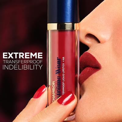 Chambor Liquid Lipstick, Hydrating Creamy Matte Seirenes, Extreme Wear Transferproof Liquid Lipstick + HA 6 ml - Liquid Lipsticks