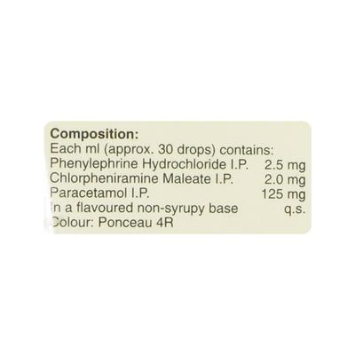 Alex P Paediatric Oral Drops 15ml - Cough And Cold-Cou