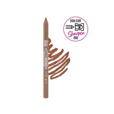 L.A.Girl Shockwave Nude Lip Liner-Maple Glaze 1.2 gm - Lip Liners