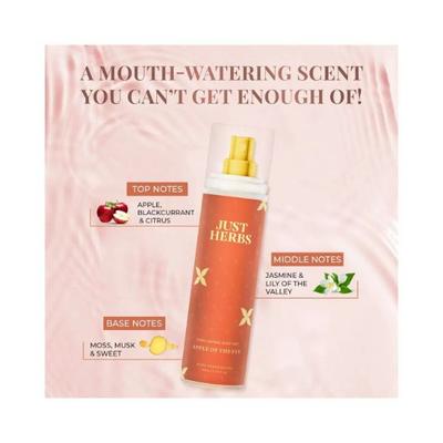 Just Herbs Body Mist Spray, Apple of The Eye 140ml - Body Mist/Spray